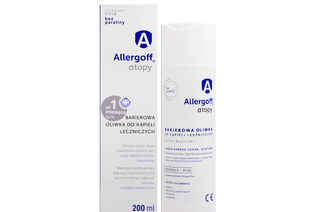 ALLERGOFF BARIEROWA OLIWKA DO KĄPIELI LECZNICZYCH 200 ml