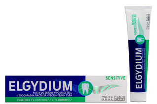 ELGYDIUM SENSITIVE PASTA DO WRAŻLIWYCH ZĘBÓW W POSTACI ŻELU 75 ml