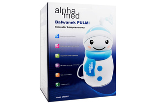 INHALATOR KOMPRESOROWY ALPHAMED BAŁWANEK PULMI (CN 0900)