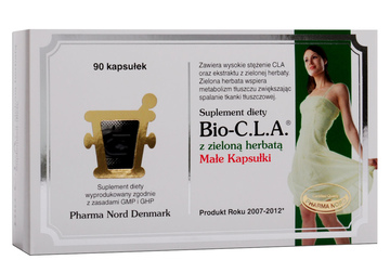 BIO - C.L.A. Z ZIELONĄ HERBATĄ 90 kapsułek