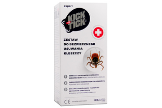 KICK THE TICK EXPERT ZESTAW DO BEZPIECZNEGO USUWANIA KLESZCZY