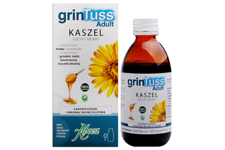 GRINTUSS ADULT KASZEL SUCHY I MOKRY 180 g syrop