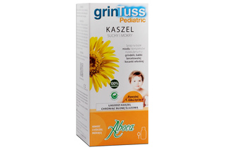 GRINTUSS PEDIATRIC KASZEL SUCHY I MOKRY 180 g syrop
