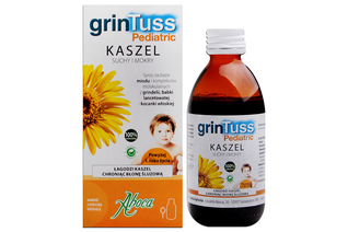 GRINTUSS PEDIATRIC KASZEL SUCHY I MOKRY 180 g syrop