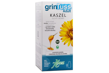 GRINTUSS ADULT KASZEL SUCHY I MOKRY 128 g syrop