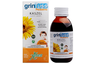 GRINTUSS PEDIATRIC KASZEL SUCHY I MOKRY 128 g syrop