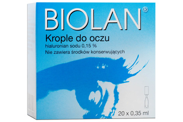 BIOLAN 0,15 % 20 minimsów po 0,35 ml