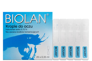 BIOLAN 0,15 % 20 minimsów po 0,35 ml