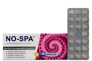 NO-SPA 40 mg 40 tabletek