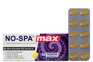 NO-SPA MAX 80 mg 20 tabletek