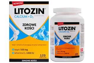 LITOZIN CALCIUM + D3 120 tabletek