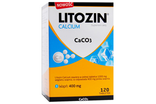 LITOZIN CALCIUM 120 tabletek