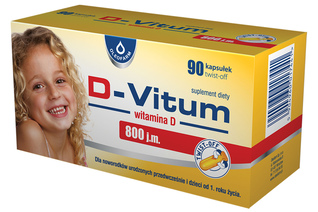 D-VITUM 800 j.m. 90 kapsułek