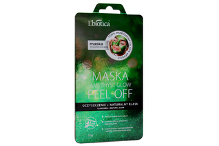 MASKA PEEL-OFF AMETHYST GLOW CZYSZCZENIE I NATURALNY BLASK 10 g