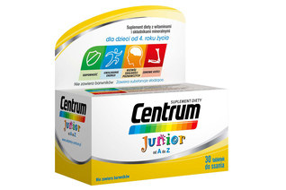 CENTRUM JUNIOR 30 tabletek