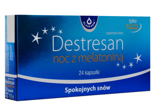 DESTRESAN NOC Z MELATONINĄ 24 kapsułki