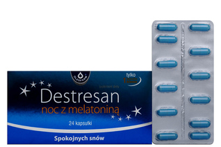 DESTRESAN NOC Z MELATONINĄ 24 kapsułki