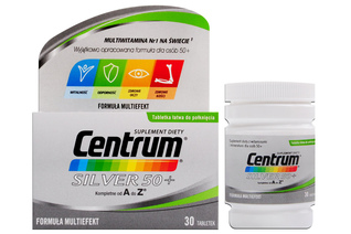 CENTRUM SILVER 50+ 30 tabletek