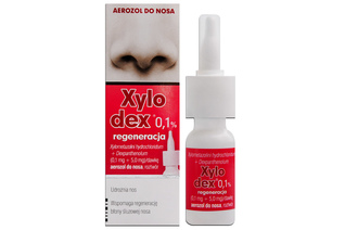 XYLODEX REGENERACJA 0,1 % 10 ml aerozol