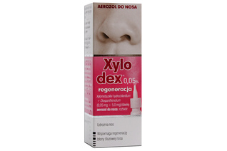 XYLODEX REGENERACJA 0,05 % 10 ml aerozol