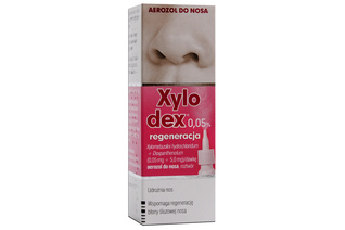 XYLODEX REGENERACJA 0,05 % 10 ml aerozol