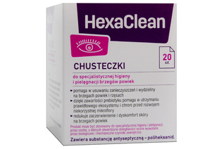 HEXACLEAN CHUSTECZKI 20 sztuk