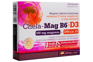 CHELA-MAG B6+D3 30 kapsułek