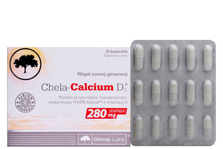 CHELA-CALCIUM D3 30 kapsułek