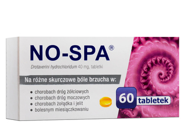 NO-SPA 40 mg 60 tabletek