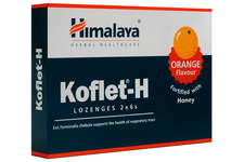 KOFLET-H PASTYLKI DO SSANIA O SMAKU POMARAŃCZOWYM 12 pastylek