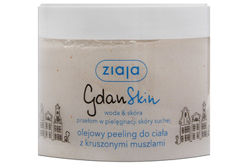 GDANSKIN OLEJOWY PEELING DO CIAŁA  Z KRUSZONYMI MUSZLAMI 300 ml