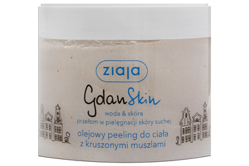 GDANSKIN OLEJOWY PEELING DO CIAŁA  Z KRUSZONYMI MUSZLAMI 300 ml