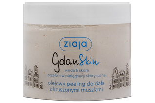 GDANSKIN OLEJOWY PEELING DO CIAŁA  Z KRUSZONYMI MUSZLAMI 300 ml