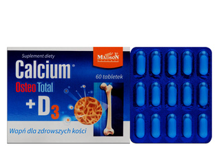 CALCIUM OSTEO TOTAL + D3 60 tabletek