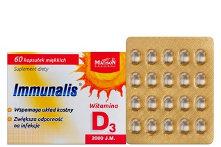 IMMUNALIS D3 2000 j.m. 60 kapsułek