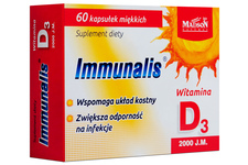 IMMUNALIS D3 2000 j.m. 60 kapsułek