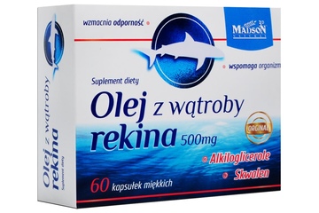 OLEJ Z WĄTROBY REKINA 60 kapsułek