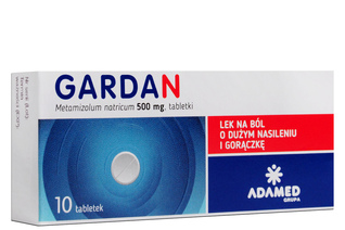 GARDAN 500 mg 10 tabletek