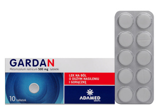 GARDAN 500 mg 10 tabletek