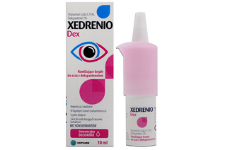 XEDRENIO DEX 0,15% + 2% 10 ml krople