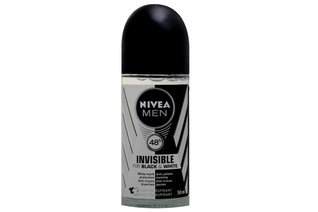 NIVEA MEN INVISIBLE FOR BLACK & WHITE ANTYPERSPIRANT 50 ml roll-on