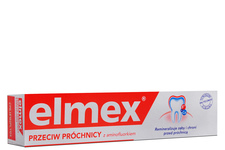 ELMEX PASTA DO ZĘBÓW PRZECIW PRÓCHNICY Z AMINOFLUORKIEM 