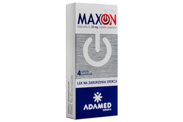 MAXON ACTIVE 25 mg 4 tabletki