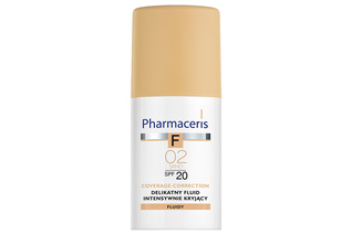 F COVERAGE-CORRECTION DELIKATNY FLUID INTENSYWNIE KRYJĄCY SPF 20 02 SAND 30 ml