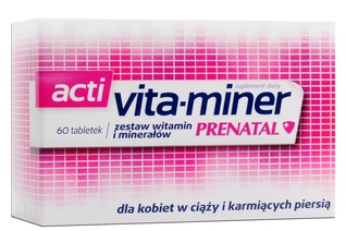 ACTI-VITAMINER PRENATAL 60 tabletek