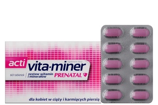 ACTI-VITAMINER PRENATAL 60 tabletek