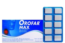 OROFAR MAX SMAK MIĘTOWY 20 pastylek