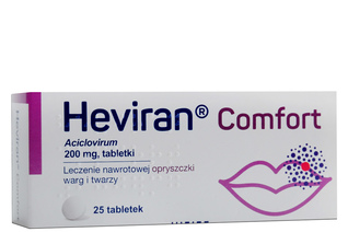 HEVIRAN COMFORT 200 mg 25 tabletek