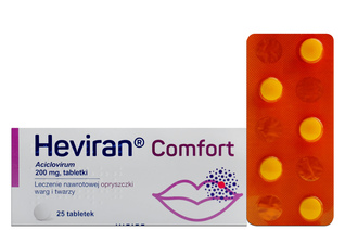 HEVIRAN COMFORT 200 mg 25 tabletek