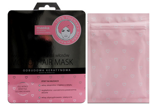 MONOI HAIR MASK ODBUDOWA KERATYNOWA WYGŁADZAJĄCA MASKA DO WŁOSÓW W FORMIE CZEPKA 30 ml